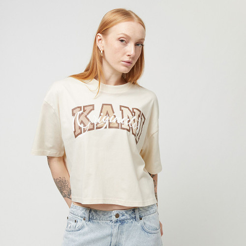 Karl Kani Γυναικεία κοντομάνικη μπλούζα Serif Originator Crop Tee